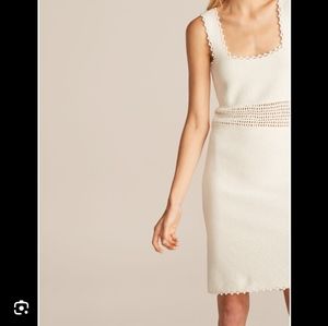 Rebecca Taylor Crotchet dress - Off-White